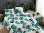 L'essentiel linge de maison Conjunto de doble piqué Monstera - Green de algodón